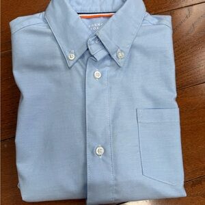 French Toast Blue Casual Button Down Shirt